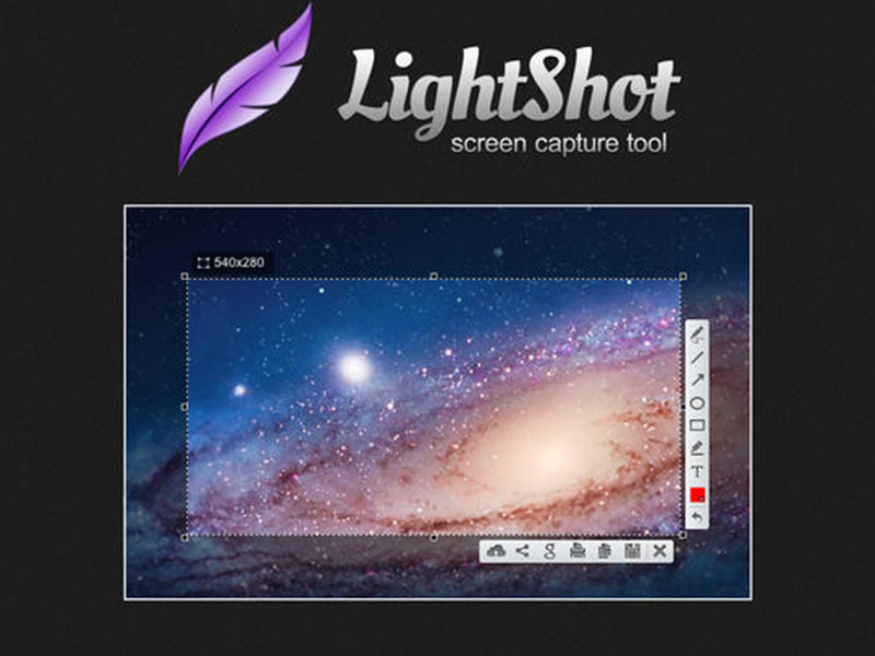 Ứng dụng chụp m&agrave;n h&igrave;nh LightShot